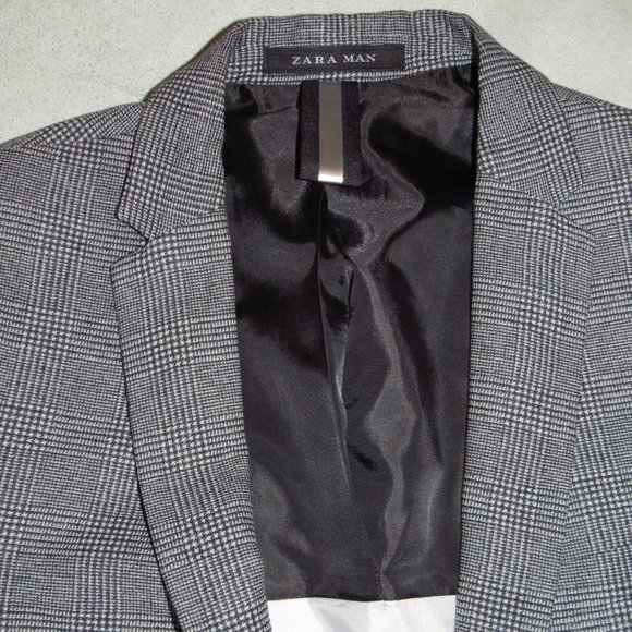 ZARA MEN NICE BLAZER SZ 48 OR US 38 S / M - Picture 10 of 12